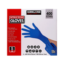 Kirkland, Nitrile Exam Gloves, Powder Free, Small, 400 ct (1 Pack)