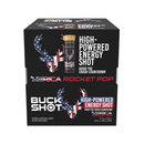 Bucked Up, Buck Shot High-Powered Energy Shot, Rocket Pop, 2 oz (12 Pack)