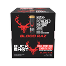 Bucked Up, Buck Shot High-Powered Energy Shot, Blood Raz, 2 oz (12 Pack)