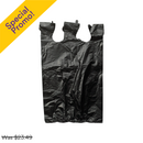 Duro, Plas-T-Sak Medium Plastic Bag, 11.5" x 6.5" x 21.5", Black, Count (1000 Pack)