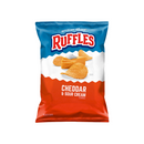 Frito Lay, Ruffles, Cheddar & Sour Cream, 1 oz (50 Pack)