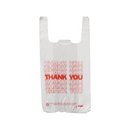 Duro, 'Thank You' Plastic Bag, 8" x 4" x 16", White, 1600 Count, 1600 ct (1 Pack)