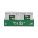 Adams, Guest Checks with Stub, 50 ct (20 Pack)