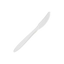 Vital International Solutions, Medium weight, Plastic Knife, White, 100 ct (10 Pack)