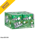 Ice Breakers, Ice Cubes Gum, Spearmint, 40 ct (4 Pack)