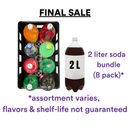 CLOSEOUT Repacked 2 Liter Soda, 2 L (8 Pack)
