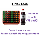 CLOSEOUT Repacked Soda, 1 l (38 Pack)