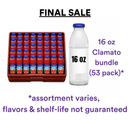 Clamato, CLOSEOUT Repacked Mix, 16 oz (53 Pack)