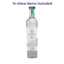 Tequila Centenal, Origin Premium 100% Double Distilled Agave Tequila Blanco + in-store demo, 750 ml (24 Pack)