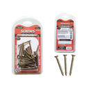 FamilyMaid, Wood Screws, Gold, 1 9/16" (3.5 x 40 mm), 72 g (24 Pack)