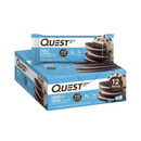 Quest, Gluten-Free Cookies & Cream Protein Bar, 2.12 oz (12 Pack)