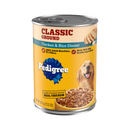 Pedigree, Chopped Ground Dinner Adult Wet Dog Food Chicken & Rice, 13.2 oz (12 Pack)