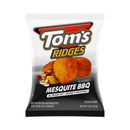 Tom's, Ridge Cut Potato Chips Mesquite BBQ, 5 oz (9 Pack)