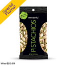 Wonderful, Pistachios, Roasted & Salted, 5 oz (8 Pack)