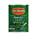 Del Monte, Canned Leaf Spinach, 13.5 oz (12 Pack)