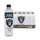 Las Vegas Raiders, Natural Spring Water, 16.9 oz (12 Pack)