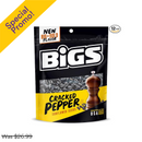 Bigs, Sunflower Seeds, Cracked Pepper, 5.35 oz (12 Pack)