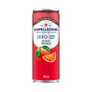 San Pellegrino, Zero Sugar Aranciata Rossa (Blood Orange), 330 ml (24 Pack)
