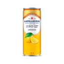 San Pellegrino, Zero Sugar Limonata (Lemonade), 330 ml (24 Pack)