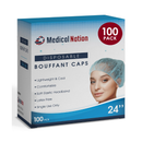 Nylon Hair Nets, 3 ct (24 Pack)