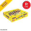 M&M's, Chocolate Candy, Peanut, 1.74 oz (48 Pack)