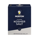 Morton, Coarse Kosher Salt, 3 lb (12 Pack)