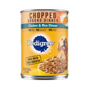 Pedigree, Choice Cuts Adult Wet Dog Food with Chicken & Rice in Gravy, 13.2 oz (12 Pack)