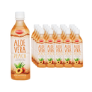 Visvita, Aloe Vera Drink, Peach, 16.9 oz (20 Pack)
