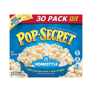 Pop-Secret, Premium Homestyle Microwave Popcorn, 3 oz (30 Pack)