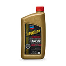 Chevron, Havoline, Motor Oil, SAE 5W-20, High Mileage Synthetic Technology, 1 qt (6 Pack)
