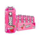 Ghost, Energy Drink, Bubblicious Strawberry Splash, 16 oz (12 Pack)