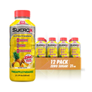 Suerox, Pineapple Paradise Electrolyte Beverage, 21.3 oz (12 Pack)