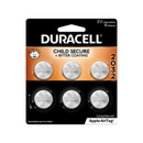 Duracell, 2032 3V Lithium Coin Battery, 4 ct (6 Pack)