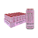 Monster, Energy Zero Sugar Strawberry Dreams, 16 oz (24 Pack)