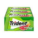 Trident, Sugar Free Gum, Watermelon Twist, 14 ct (12 Pack)