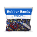 Bazic, Rubber Bands, Assorted Size, 2 oz (1 Pack)