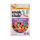 Snak Club, Sour Worms, Snack Size, 4 oz (12 Pack)
