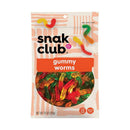 Snak Club, Gummy Worms, Premium Pack, 7.5 oz (6 Pack)