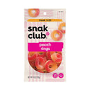 Snak Club, Peach Ring, Snack Size, 4 oz (12 Pack)