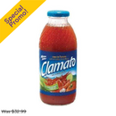 Clamato, Tomato Cocktail, 10 oz (24 Pack)