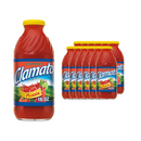 Clamato, Tomato Cocktail, Picante, 16 oz (12 Pack)