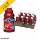 Ocean Spray, Cranberry Juice, 32 oz (12 Pack)