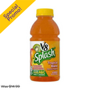 V8, Splash, Tropical Blend, 16 oz (12 Pack)