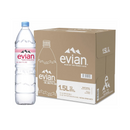 Evian, Water, 1.5 l (12 Pack)