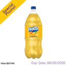 Fanta, Pineapple - FINAL SALE - Exp. Date (06/08/26), 2 l (8 Pack)