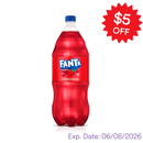 Fanta, Strawberry - FINAL SALE (Exp. Date 06/08/26), 2 L (8 Pack)
