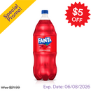 Fanta, Strawberry - FINAL SALE (Exp. Date 06/08/26), 2 l (8 Pack)