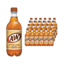 A&W, Root Beer, Cream Soda, 20 oz (24 Pack)