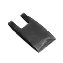 Plastic Bags, Black, Heavy Duty, 8" x 5" x 16", 400 ct (1 Pack)