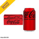 Coca-Cola, Soda, Zero, 12 oz (24 Pack)